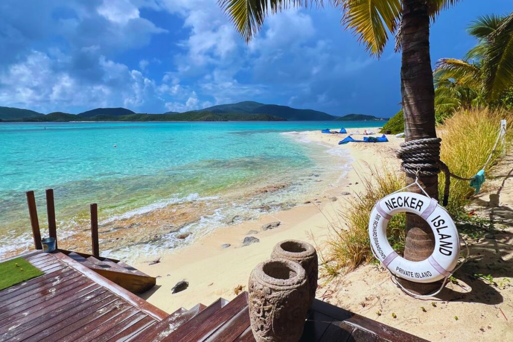 Necker Island beach