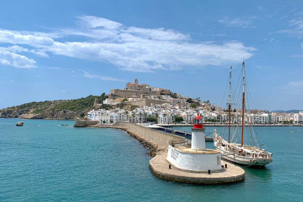 ibiza old town port
