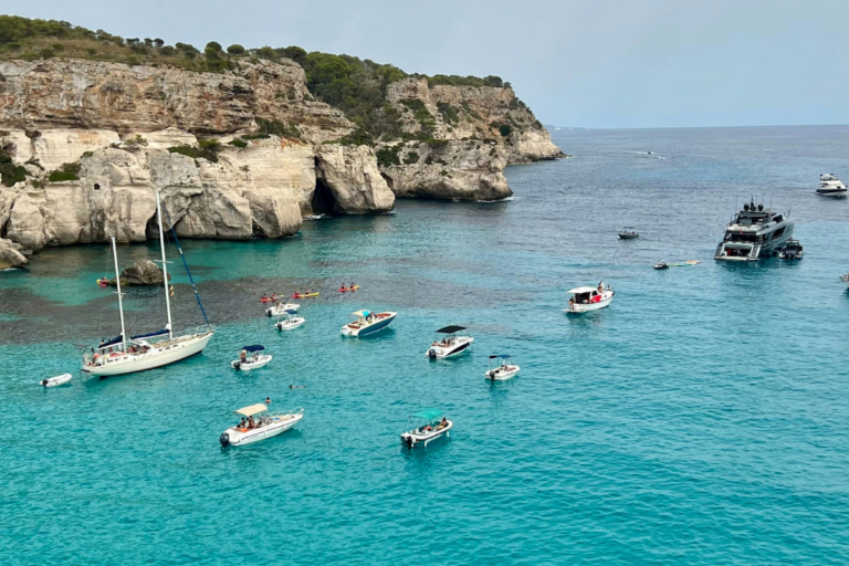 Cala Turqueta bay in Menorca